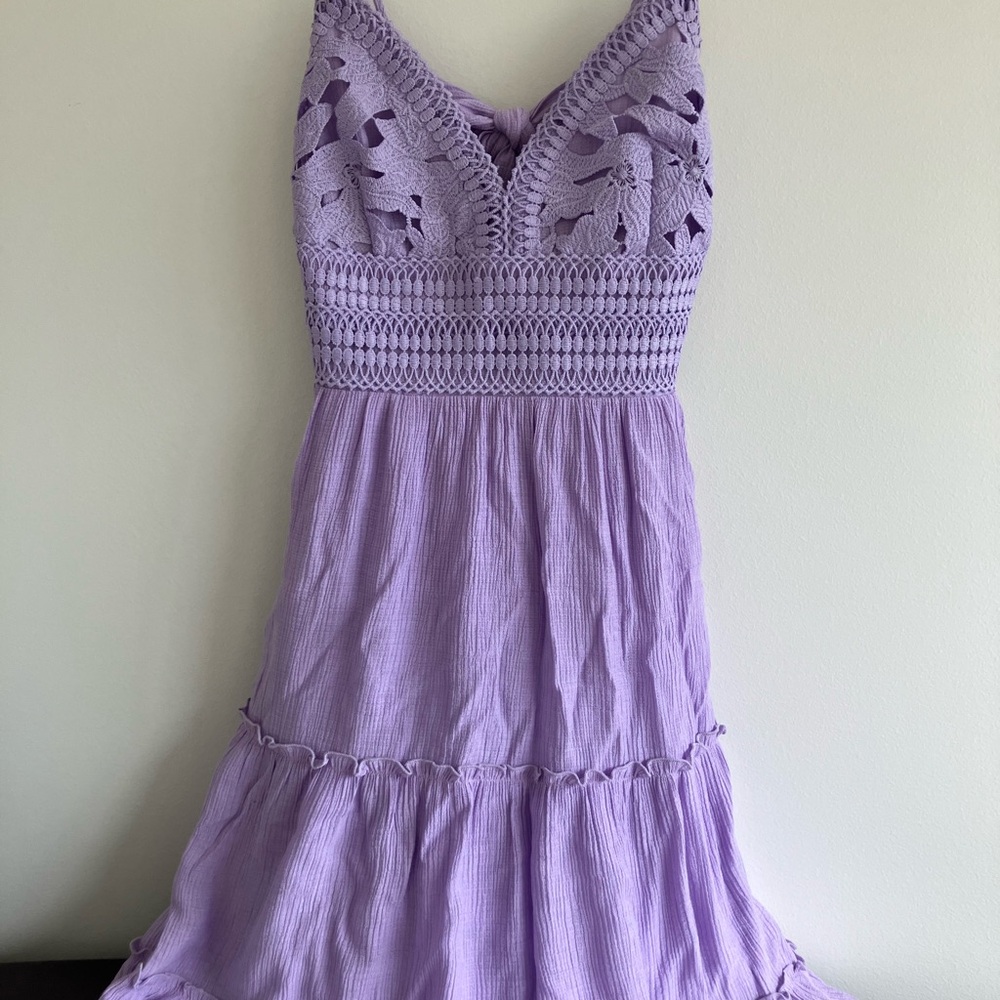 Love Tree Lavender Backless Dress